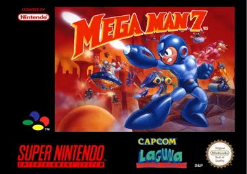 Mega Man 7 (Europe) box cover front